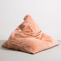 Gestoffeerde poef, kleur roze