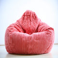 Gestoffeerde poef, kleur roze