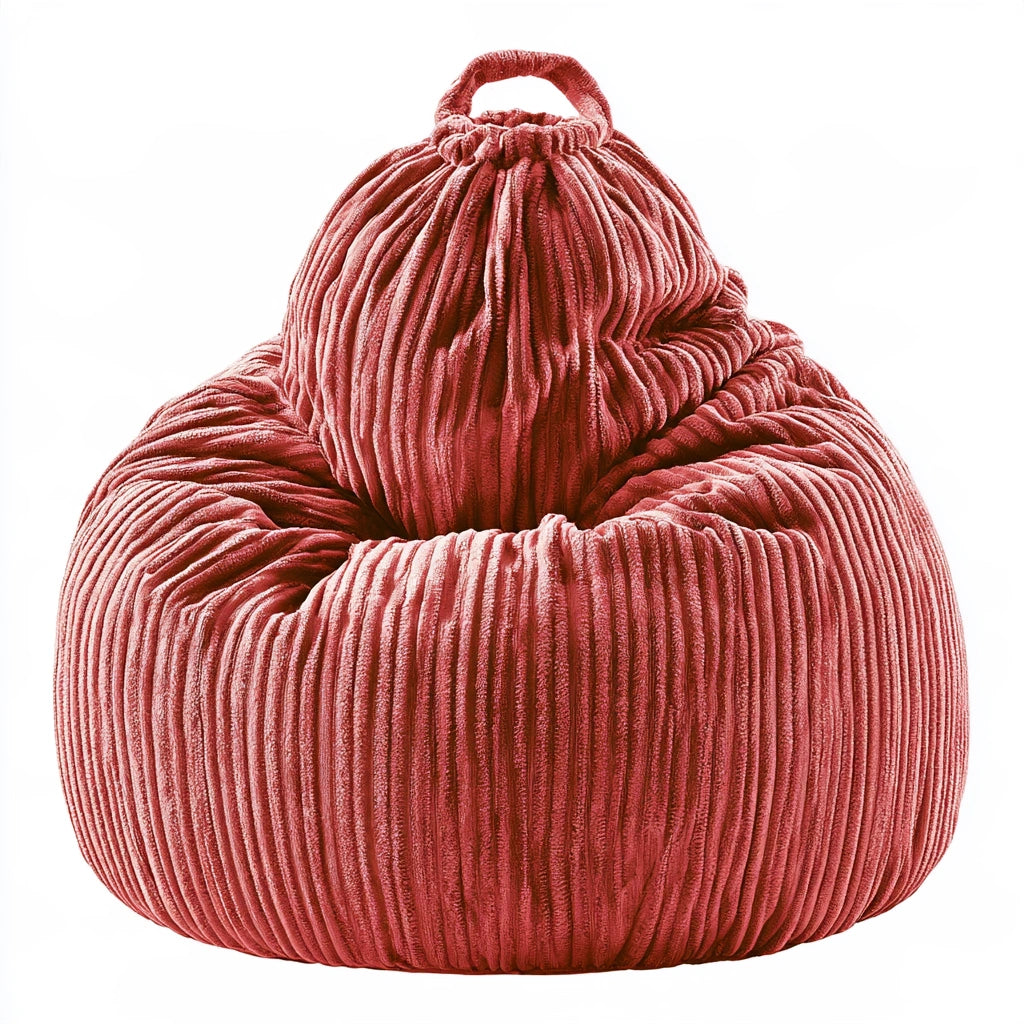 Gestoffeerde poef, kleur roze