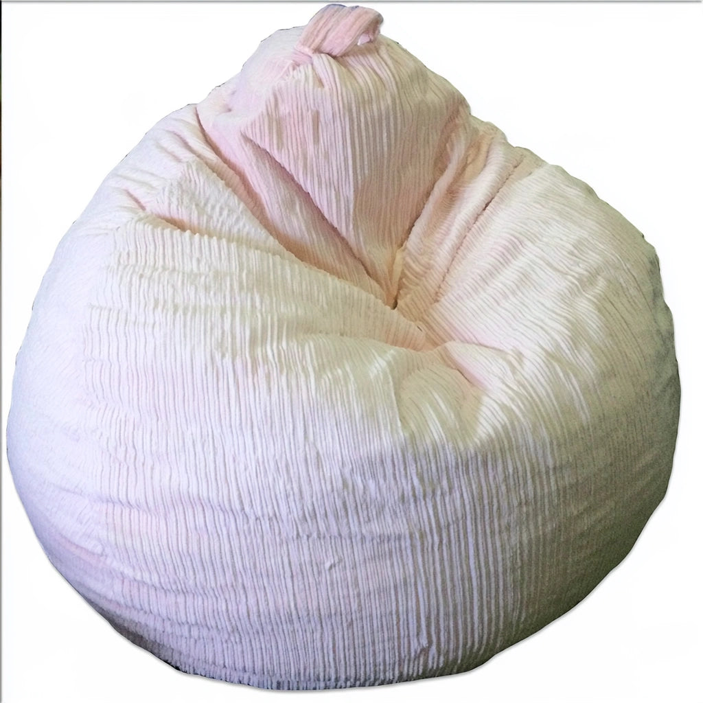 Gestoffeerde poef, kleur roze