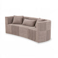 Gestoffeerde bank, kleur lichtbeige