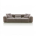 Gestoffeerde bank, kleur lichtbeige