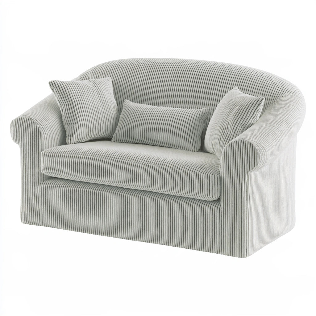 Gestoffeerde bank, kleur lichtbeige